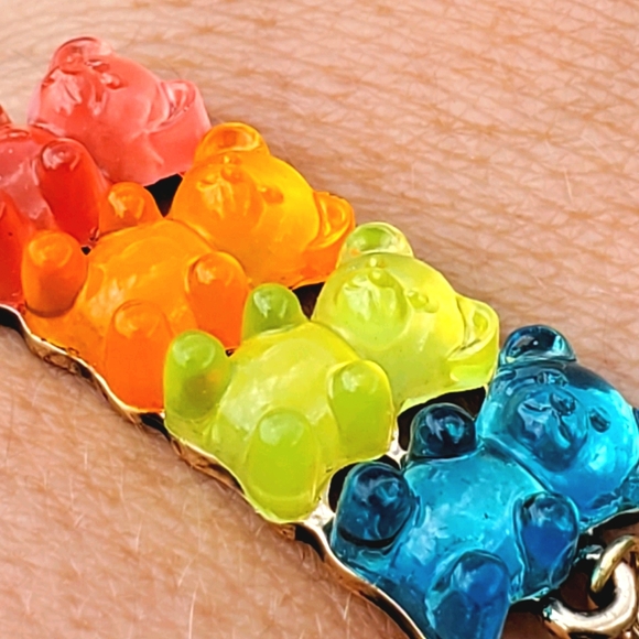 NWT Betsey Johnson Gummy Bear Bracelet - Picture 10 of 17